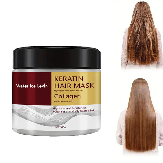 Máscara Capilar de Colágeno e Queratina — Hidratação, Maciez e Controle do Frizz