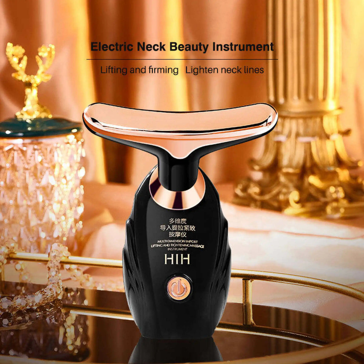 Massageador Facial LED Antirrugas e Antienvelhecimento