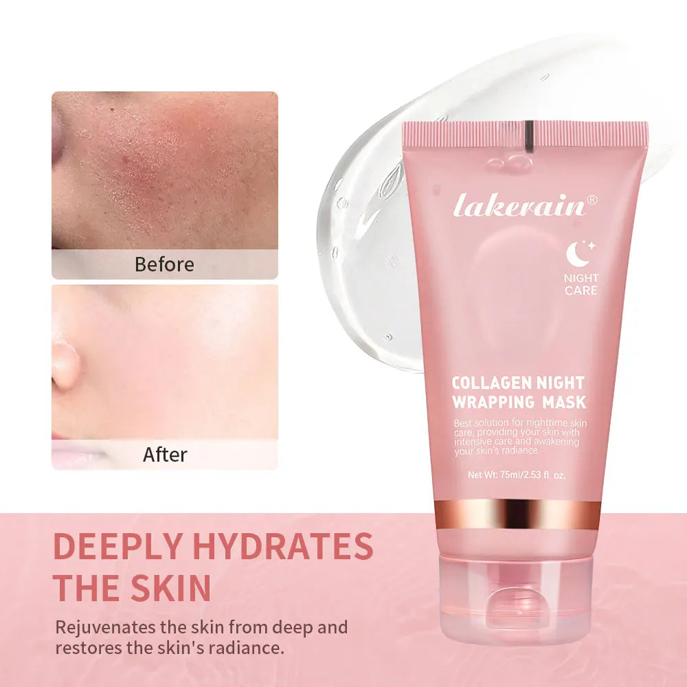 Máscara Facial de Colágeno Coreano — Efeito Peel Off