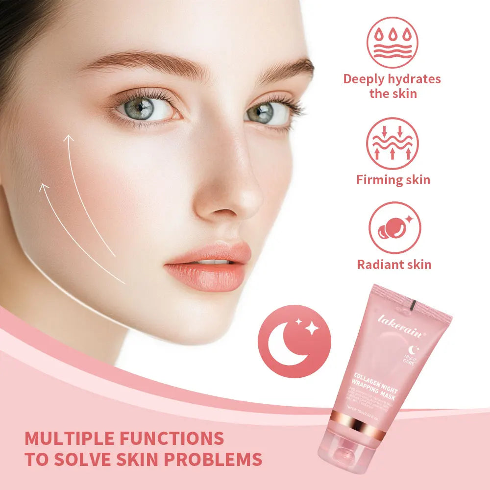 Máscara Facial de Colágeno Coreano — Efeito Peel Off