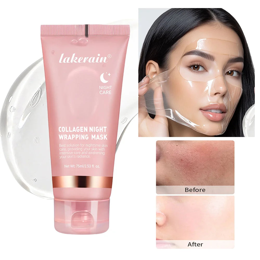 Máscara Facial de Colágeno Coreano — Efeito Peel Off