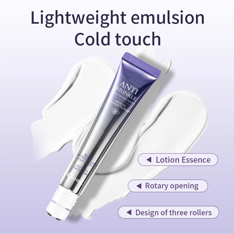 Creme para Área dos Olhos com Roller Massageador