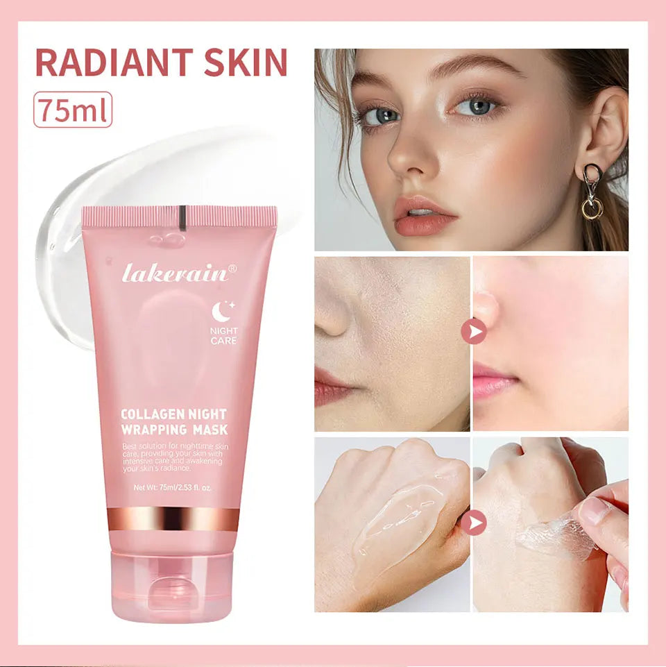 Máscara Facial de Colágeno Coreano — Efeito Peel Off