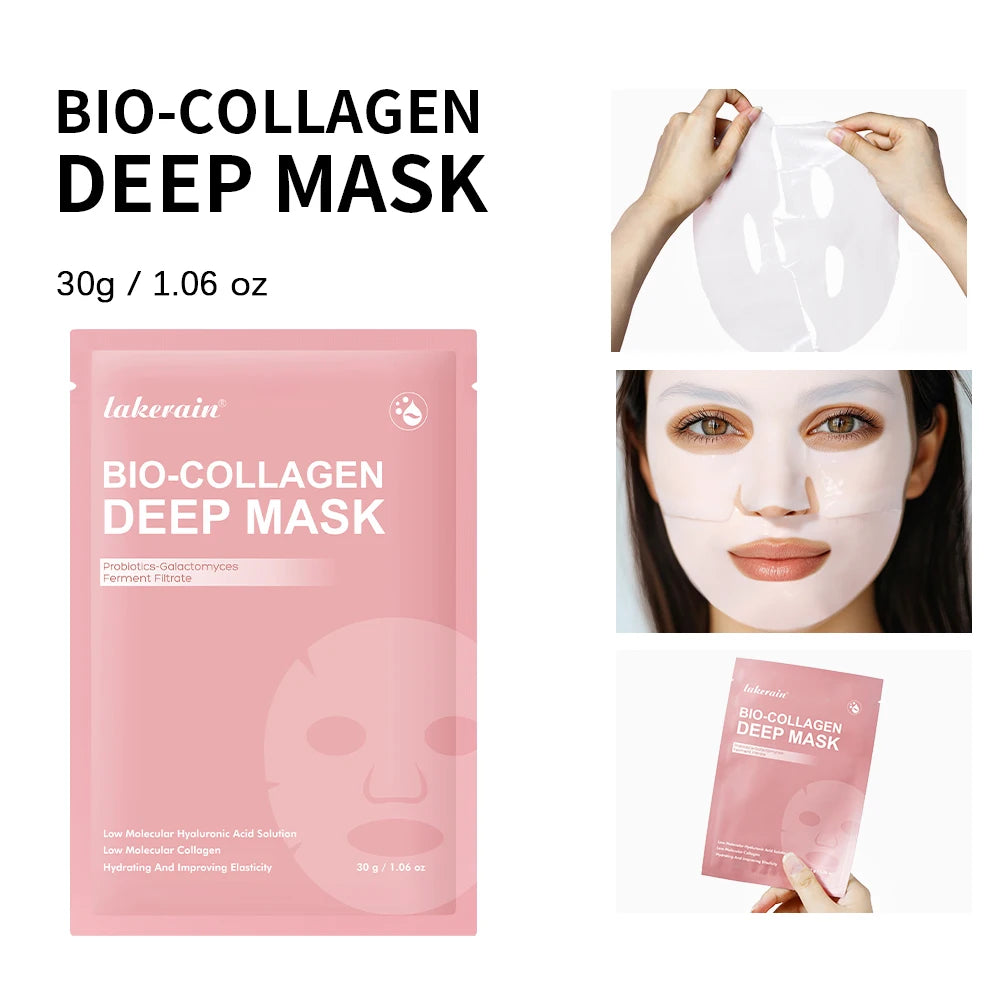 Máscara Facial de Colágeno Coreano — Efeito Peel Off