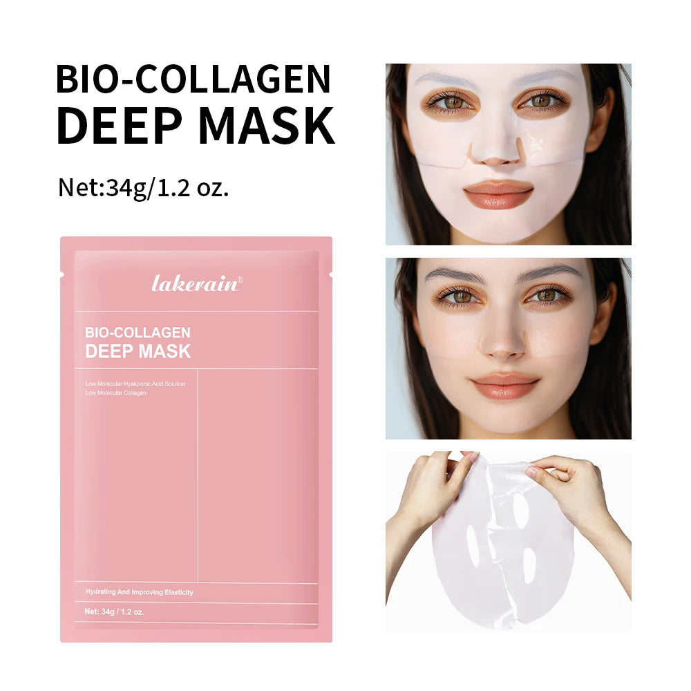 Máscara Facial de Colágeno Coreano — Efeito Peel Off