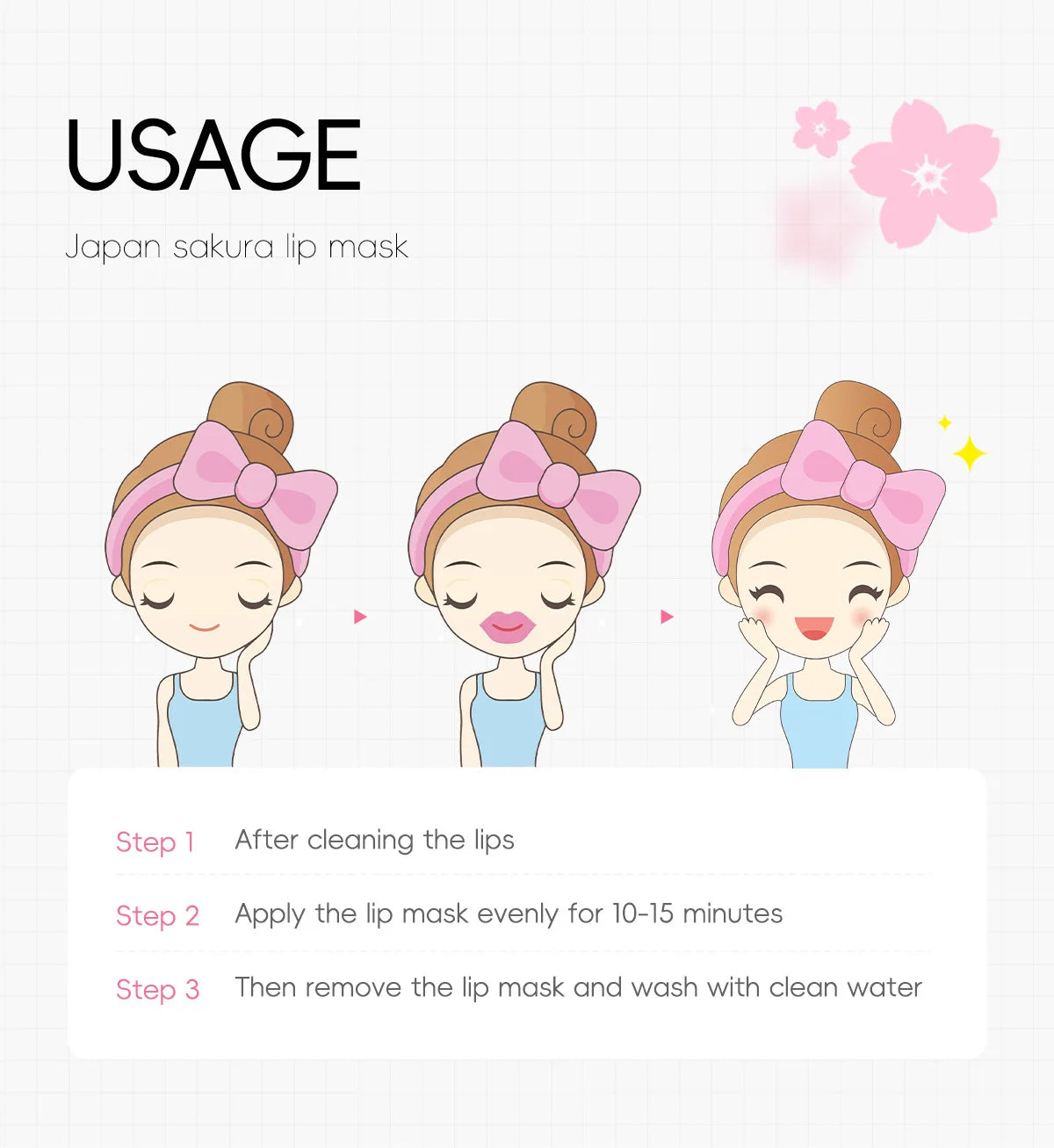 LAIKOU Lip Mask — Máscara Hidratante para os Lábios