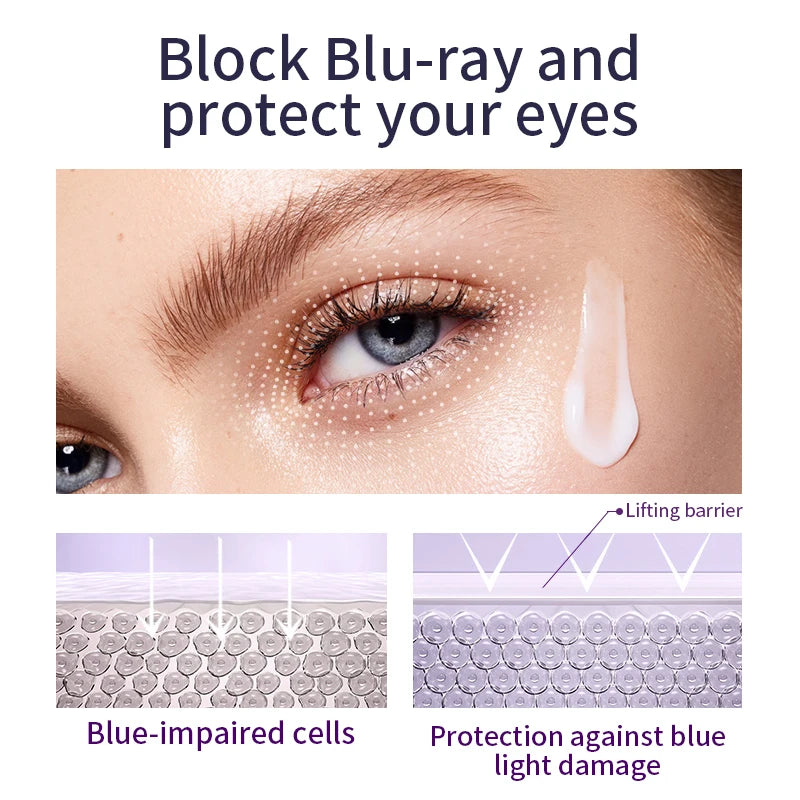 Creme para Área dos Olhos com Roller Massageador