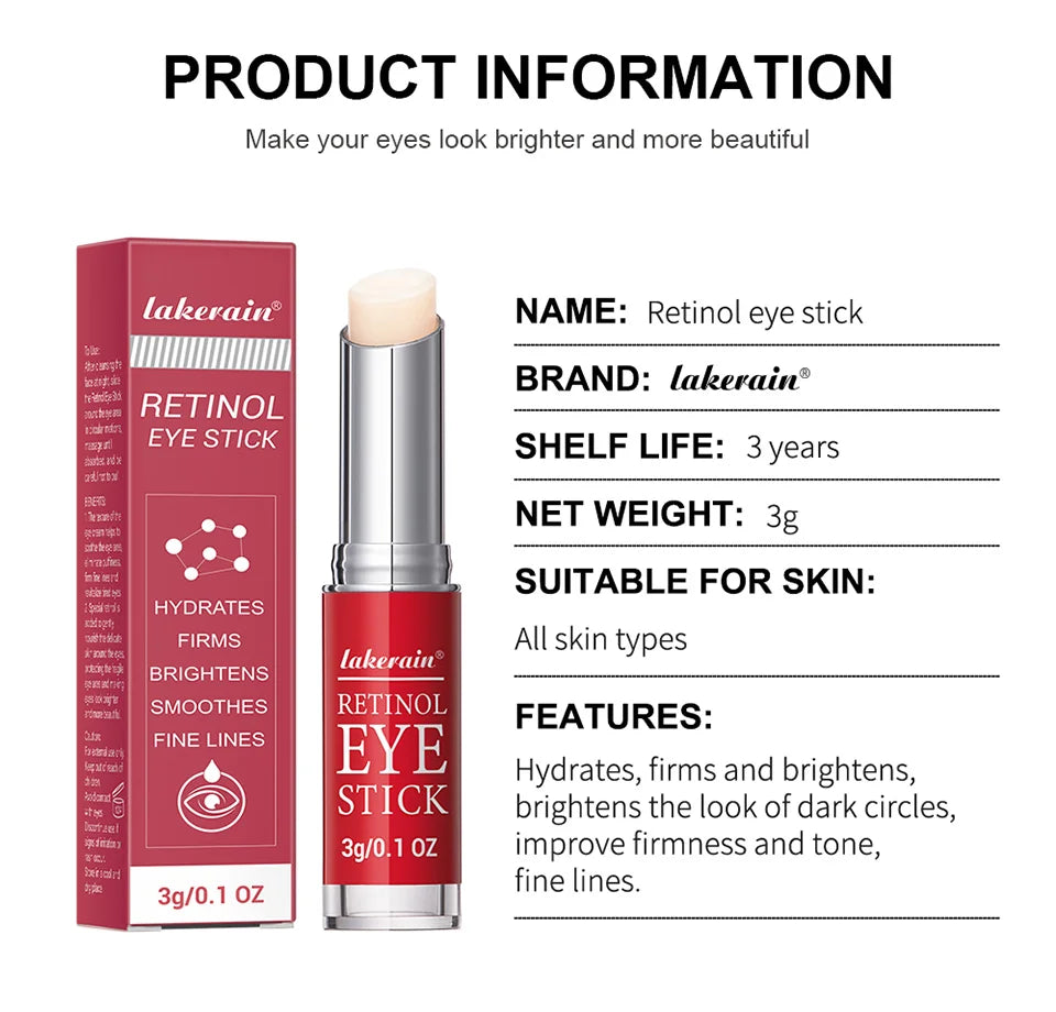 Creme em Bastão para Área dos Olhos com Retinol