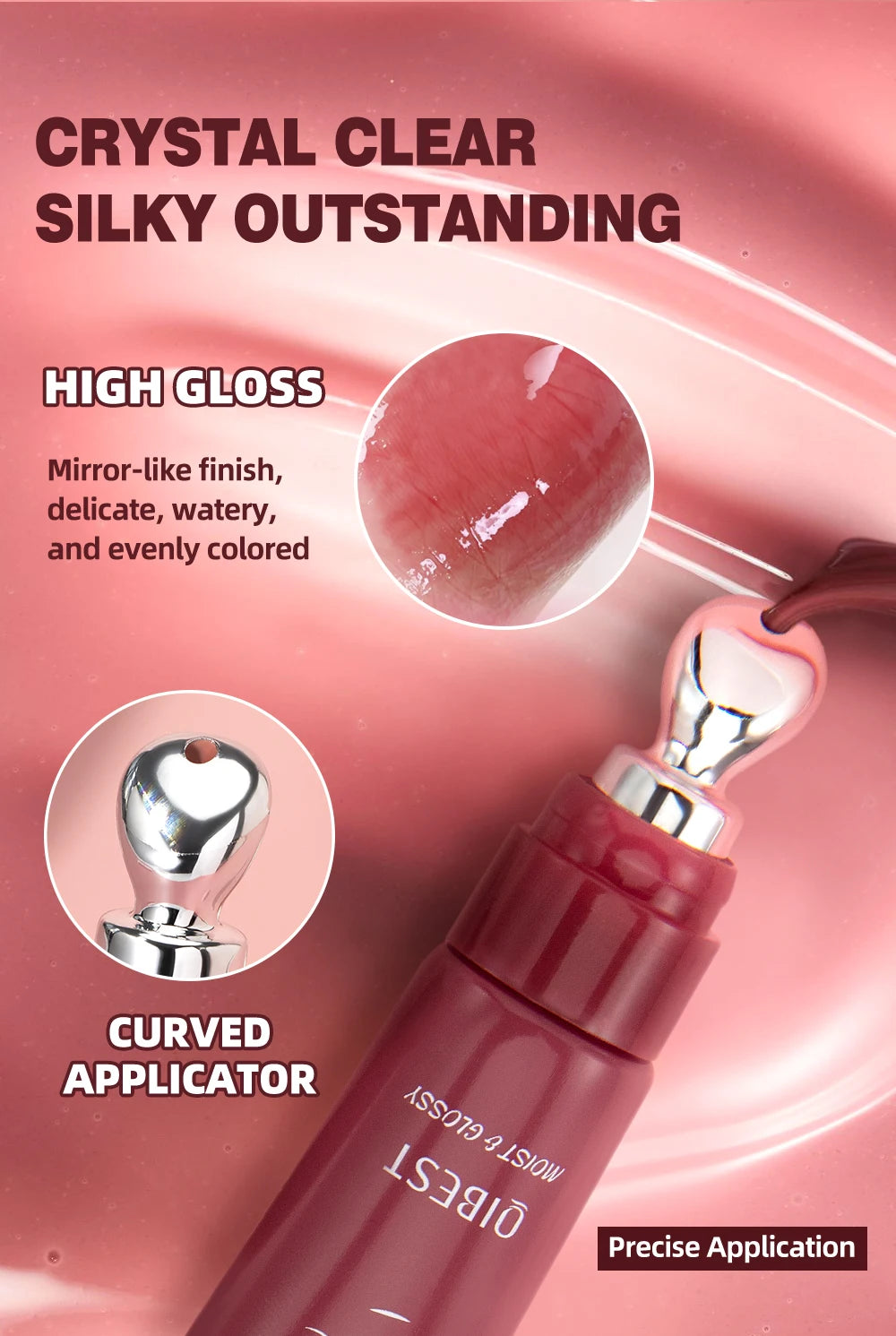 Mirror Lip Gloss — Brilho Intenso com Efeito Espelhado