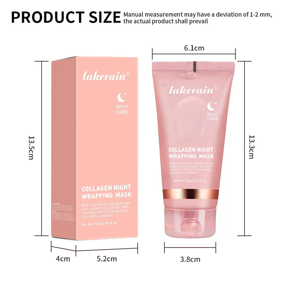 Máscara Facial de Colágeno Coreano — Efeito Peel Off