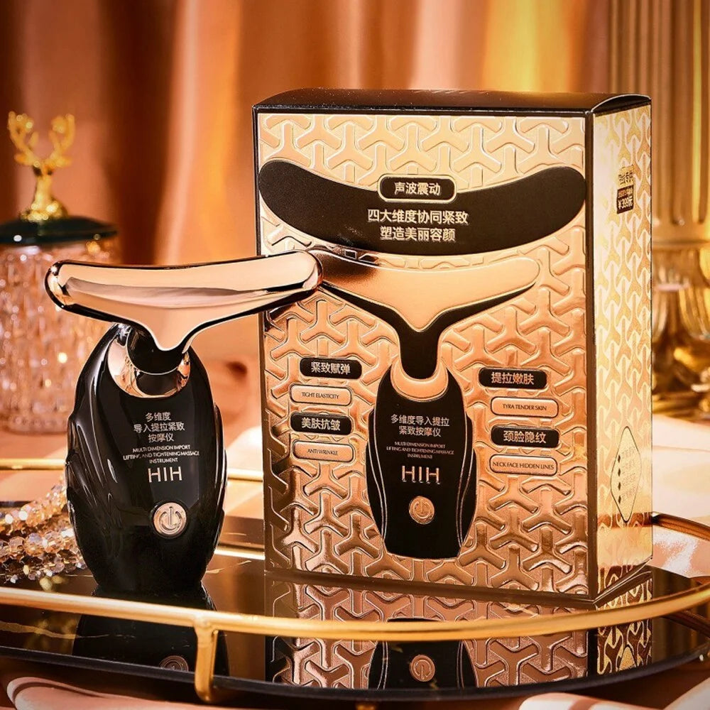 Massageador Facial LED Antirrugas e Antienvelhecimento