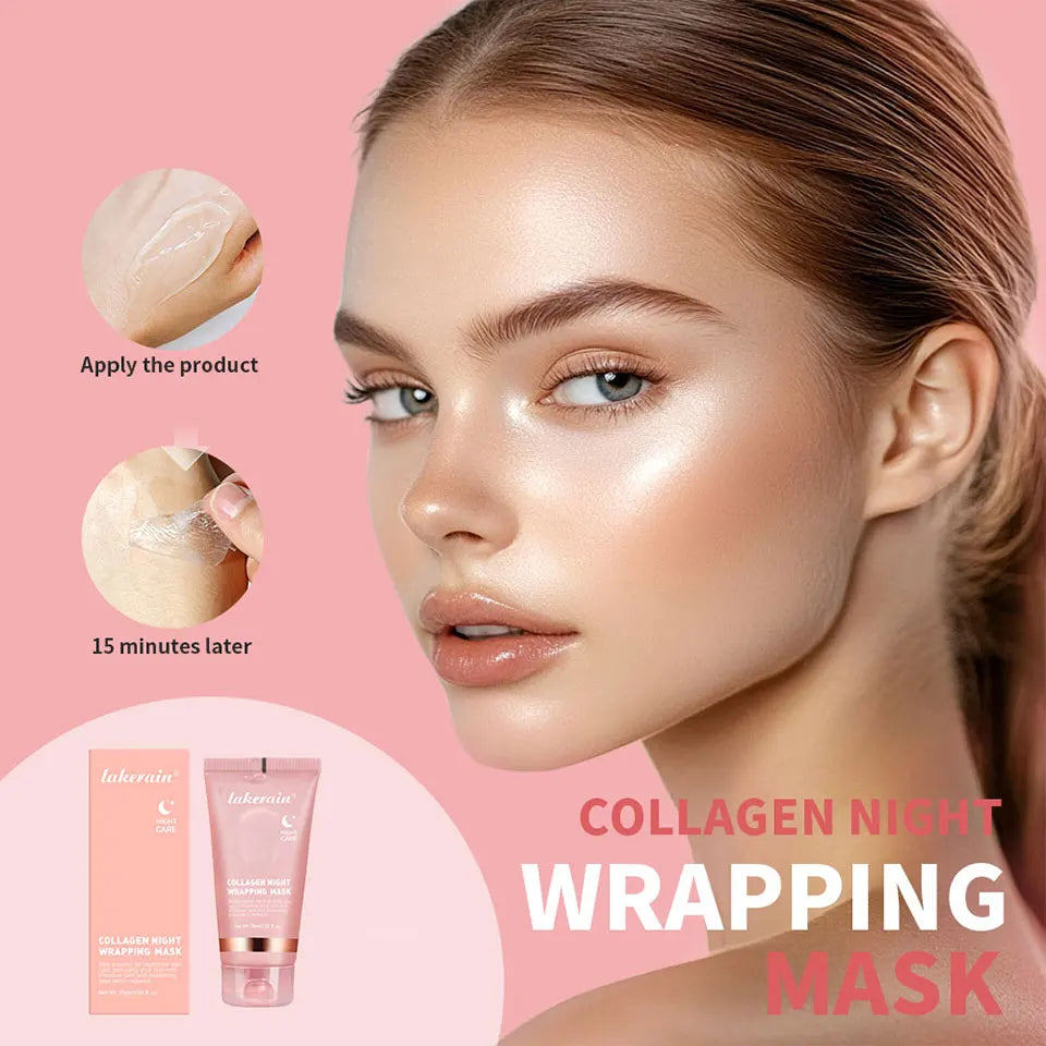 Máscara Facial de Colágeno Coreano — Efeito Peel Off