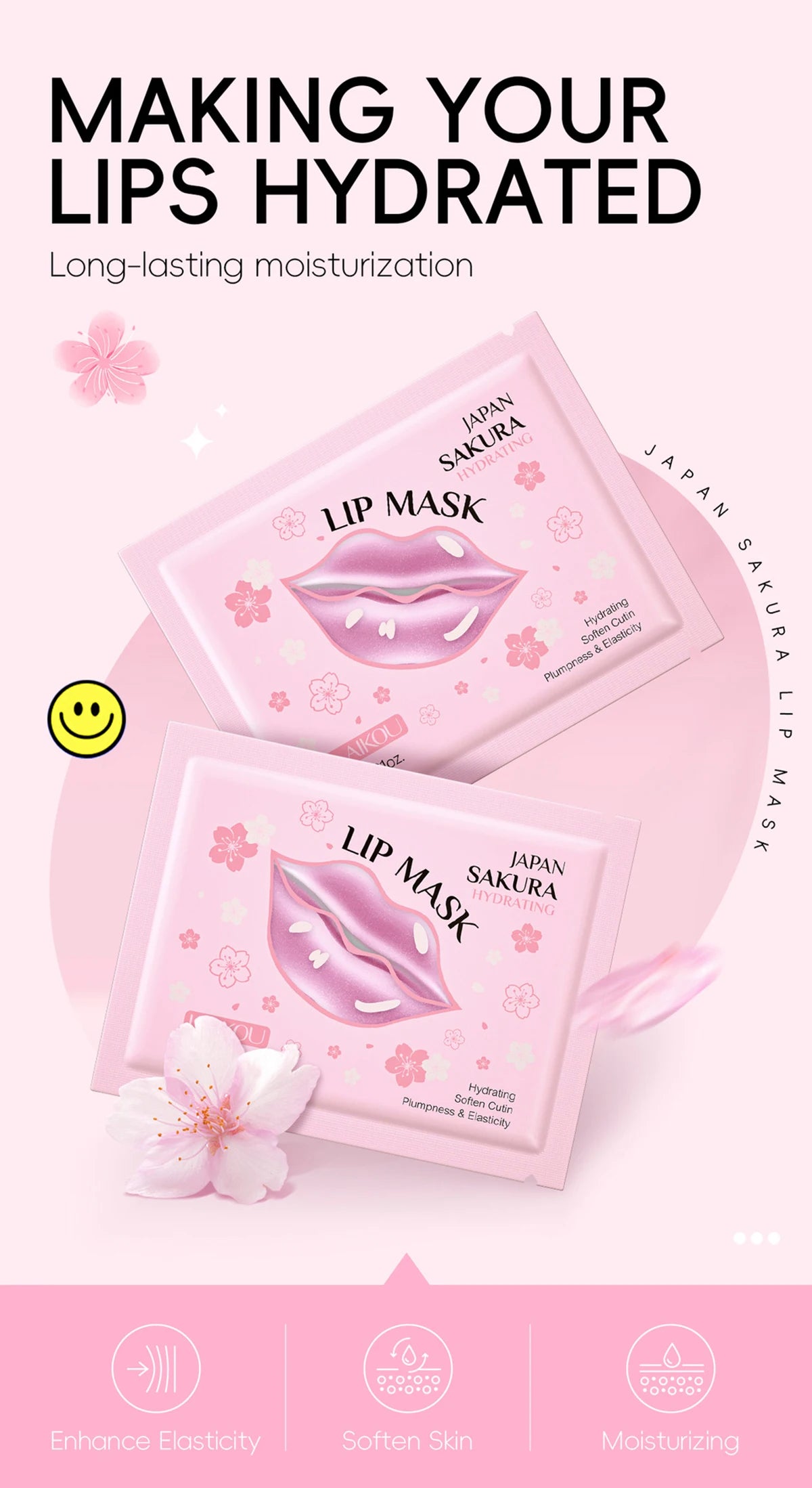 LAIKOU Lip Mask — Máscara Hidratante para os Lábios