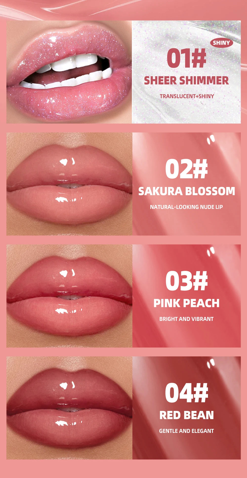 Mirror Lip Gloss — Brilho Intenso com Efeito Espelhado