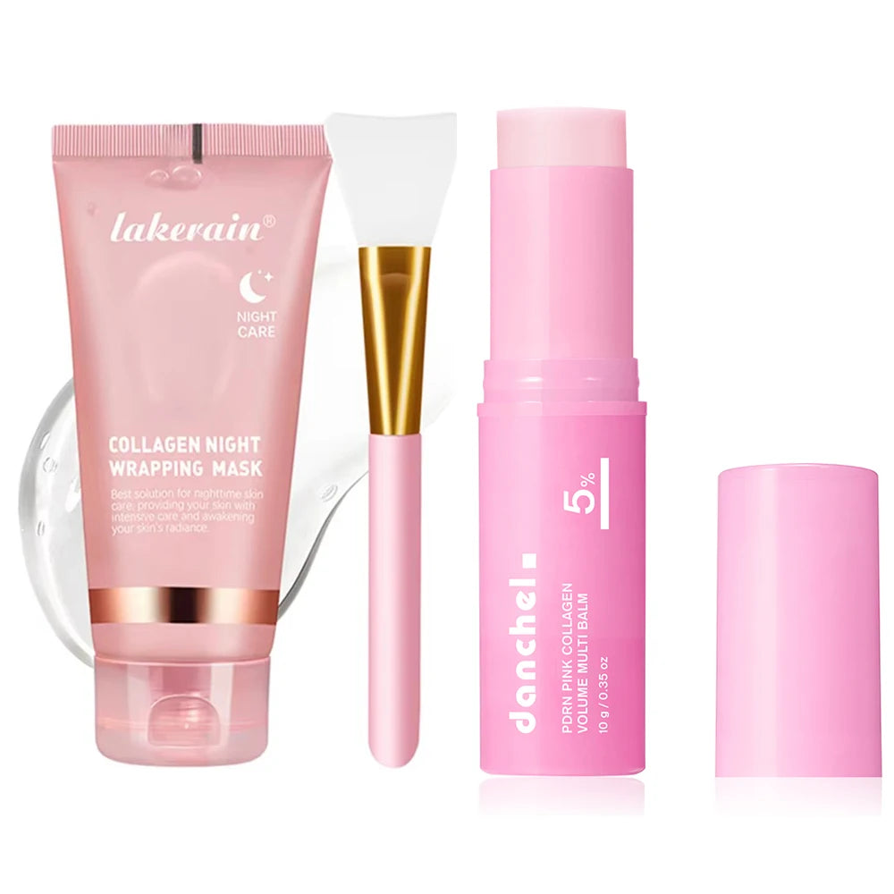 Máscara Facial de Colágeno Coreano — Efeito Peel Off