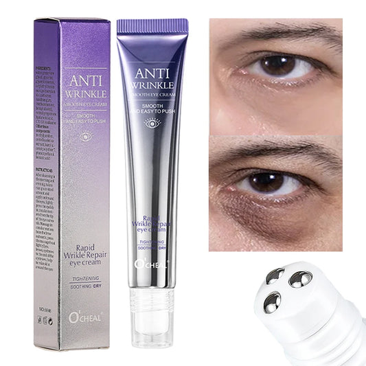 Creme para Área dos Olhos com Roller Massageador
