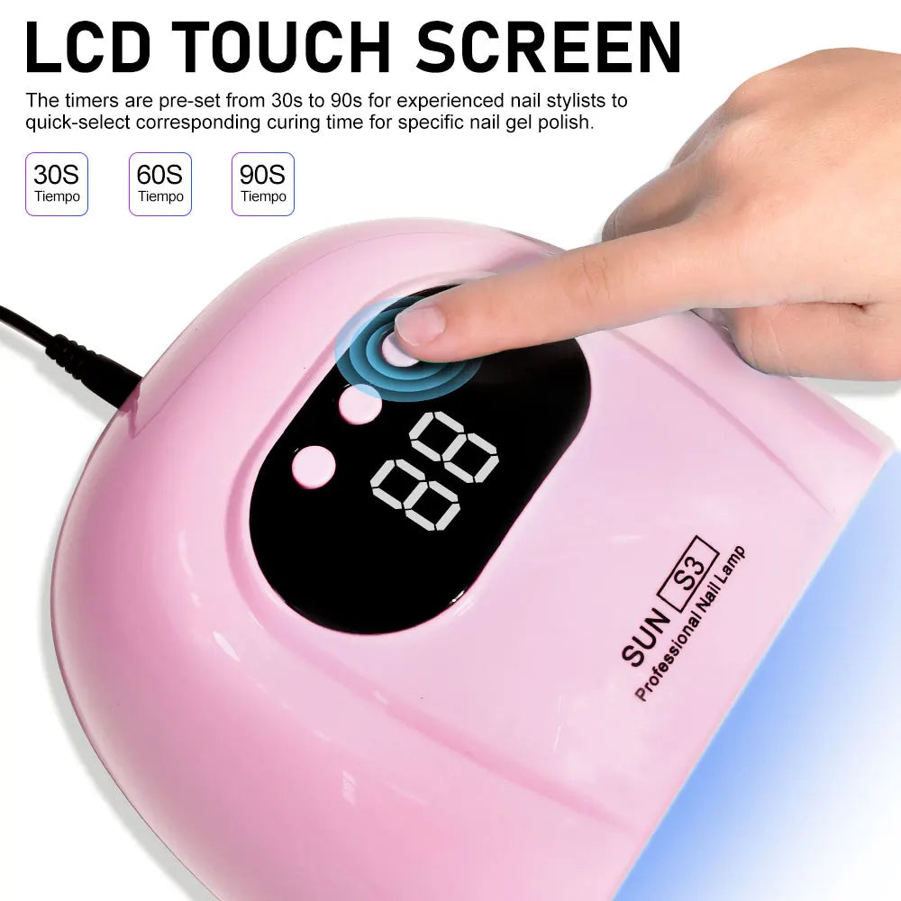Cabine LED/UV 24W — Secador de Unhas para Esmalte em Gel