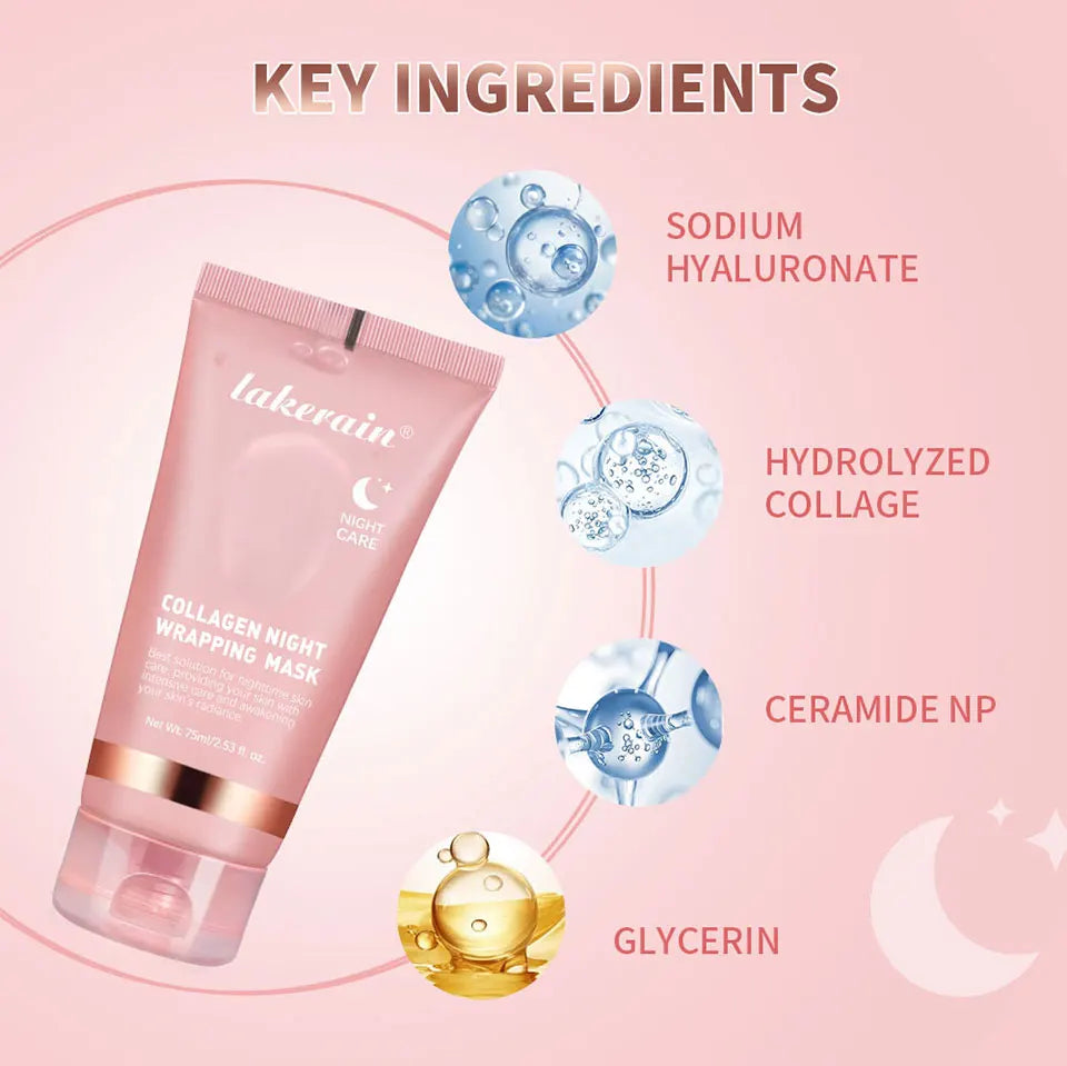 Máscara Facial de Colágeno Coreano — Efeito Peel Off