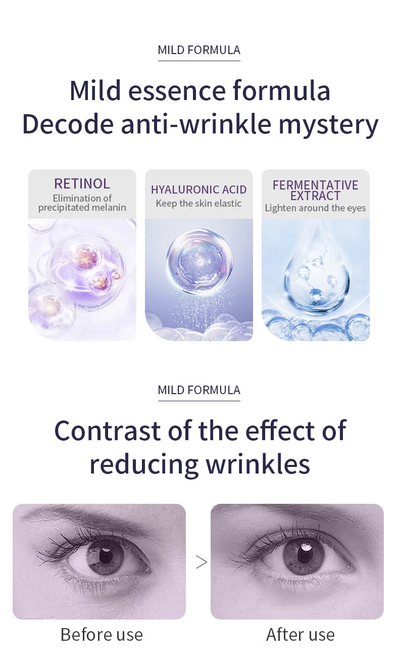 Creme para Área dos Olhos com Roller Massageador