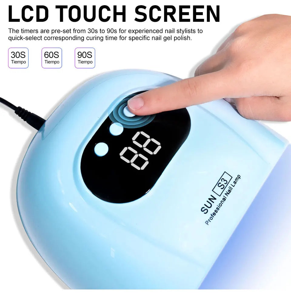 Cabine LED/UV 24W — Secador de Unhas para Esmalte em Gel