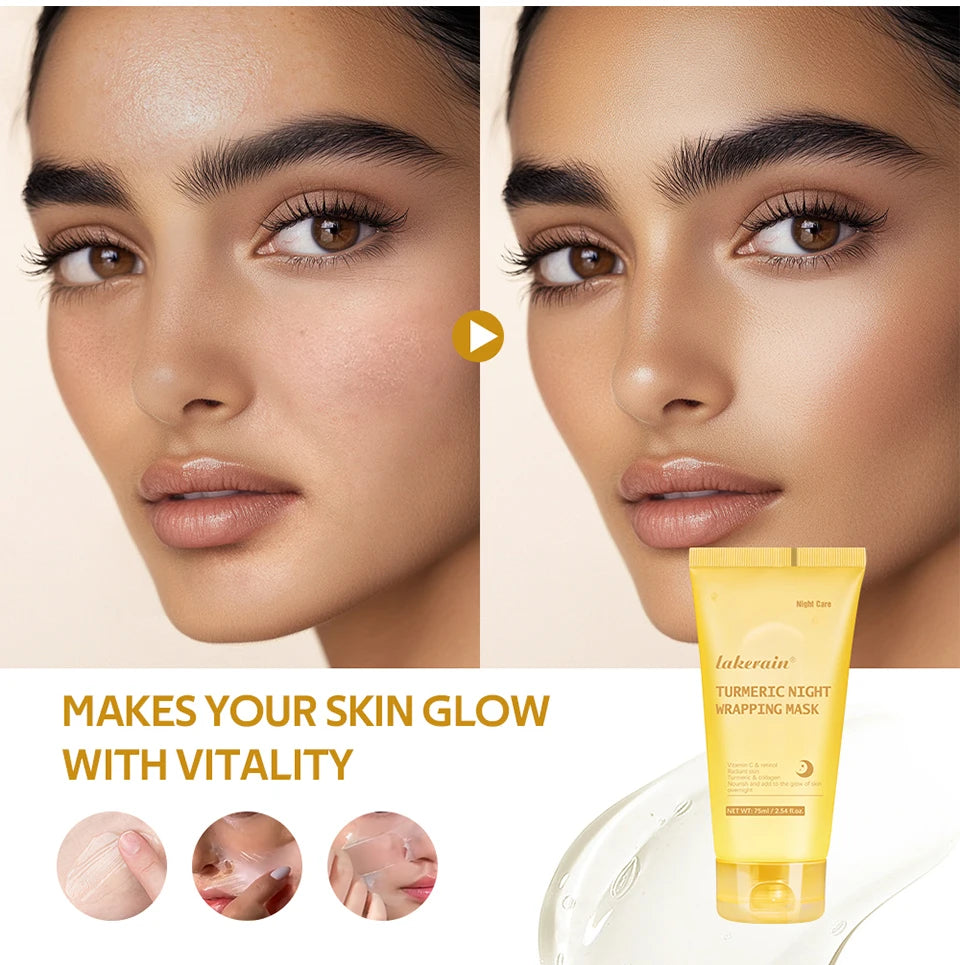 Máscara Facial de Colágeno Coreano — Efeito Peel Off
